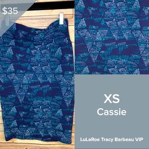 NWT LuLaRoe XS Cassie skirt
